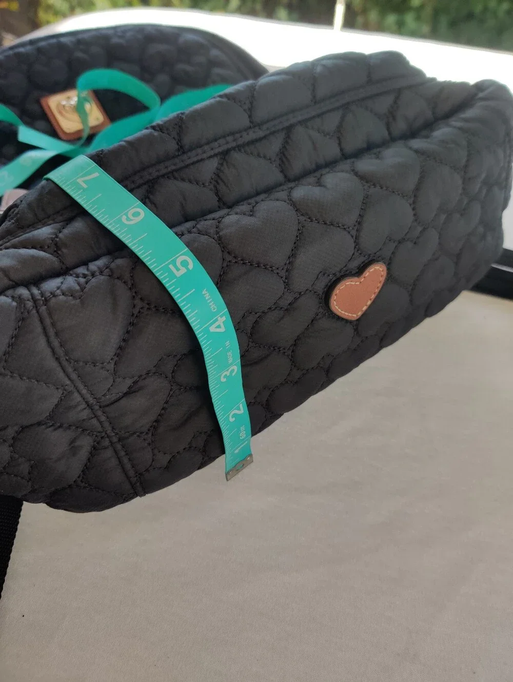 Brighton Quilted Black Backpack